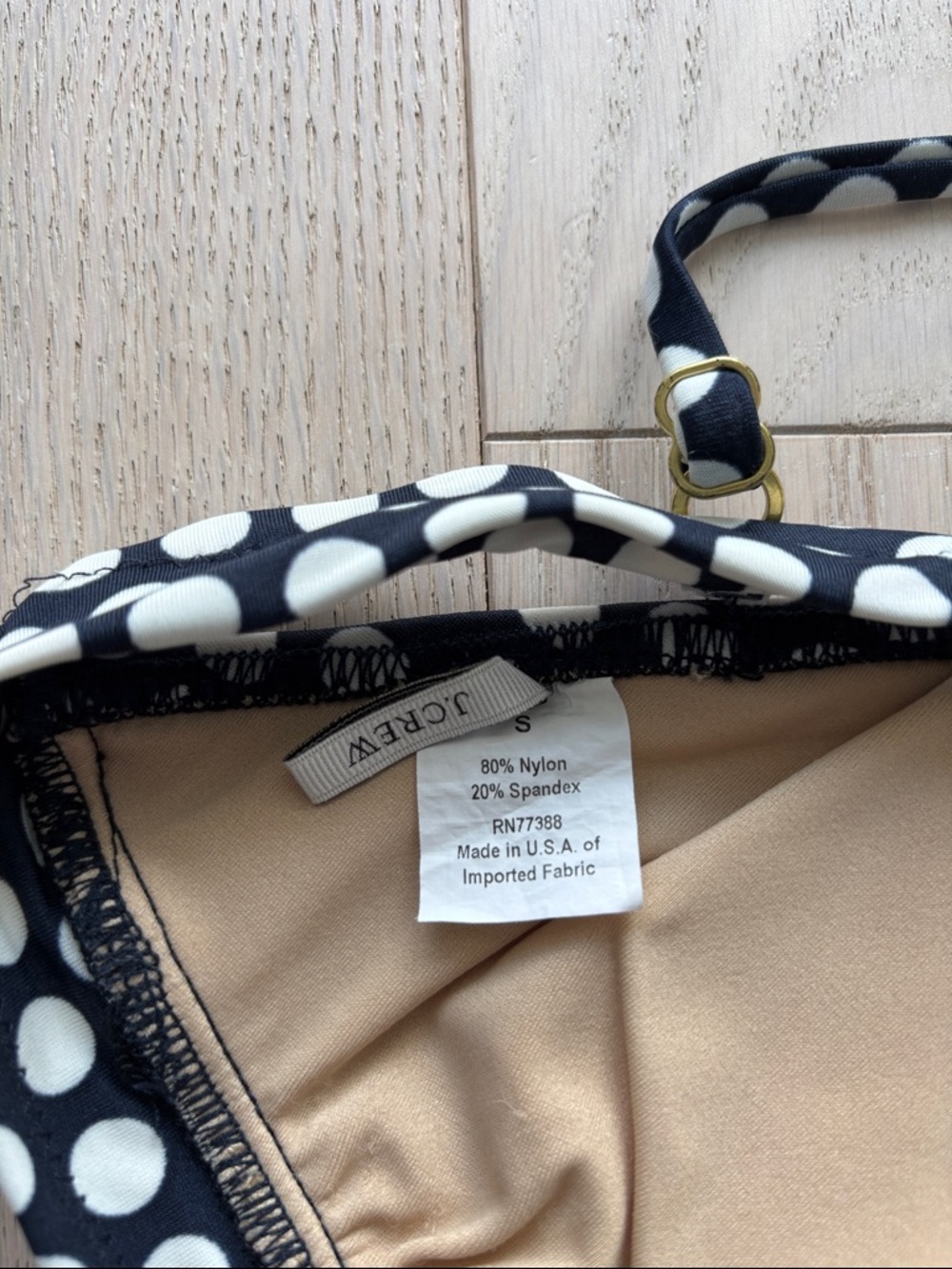 JCrew bikini triangle top - small - Picture 2 of 4